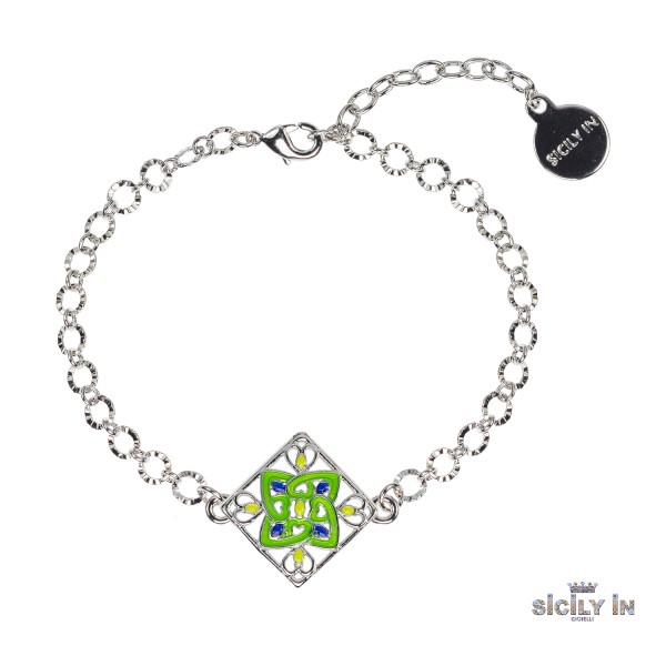 BRACCIALE IN METALLO ANALLERGICO CON 1 CHARMS - BC115B