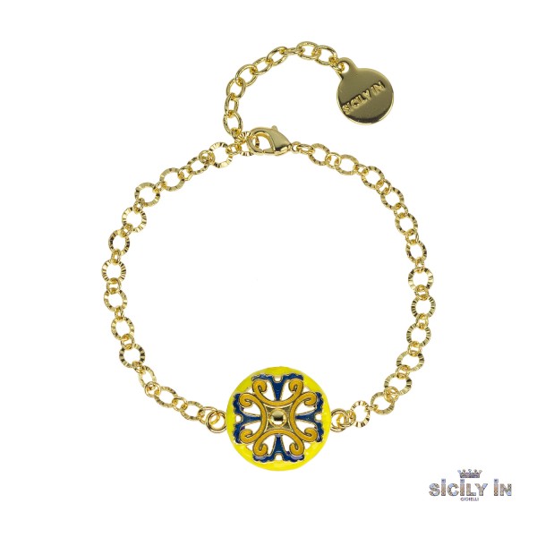 BRACCIALE IN METALLO ANALLERGICO CON 1 CHARMS - BC117G