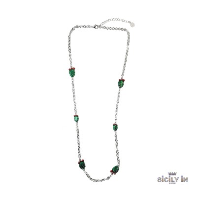 COLLANA LUNGA IN METALLO...