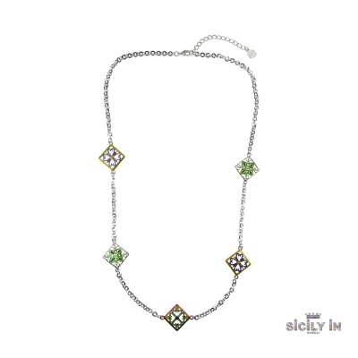 COLLANA LUNGA IN METALLO...