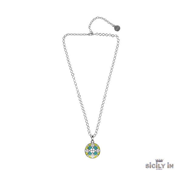 COLLANA IN METALLO ANALLERGICO CON 1 CHARM - CL118B