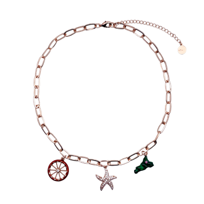 Collana in metallo...