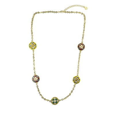 COLLANA LUNGA IN METALLO...