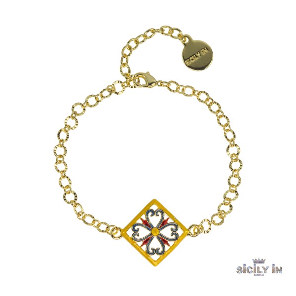 BRACCIALE IN METALLO ANALLERGICO CON 1 CHARMS - BC113G